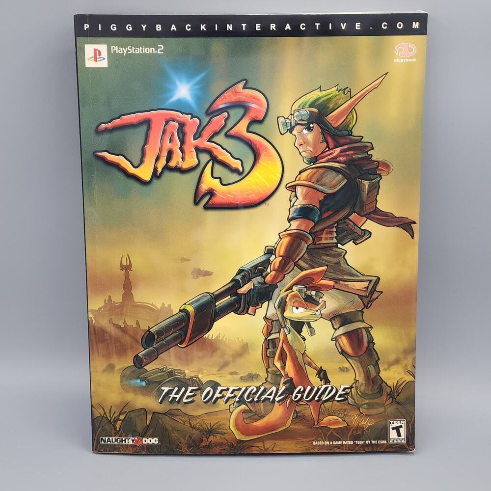 Jak 3 The Official Guide by Maura Sutton 2004, Paperback Like New